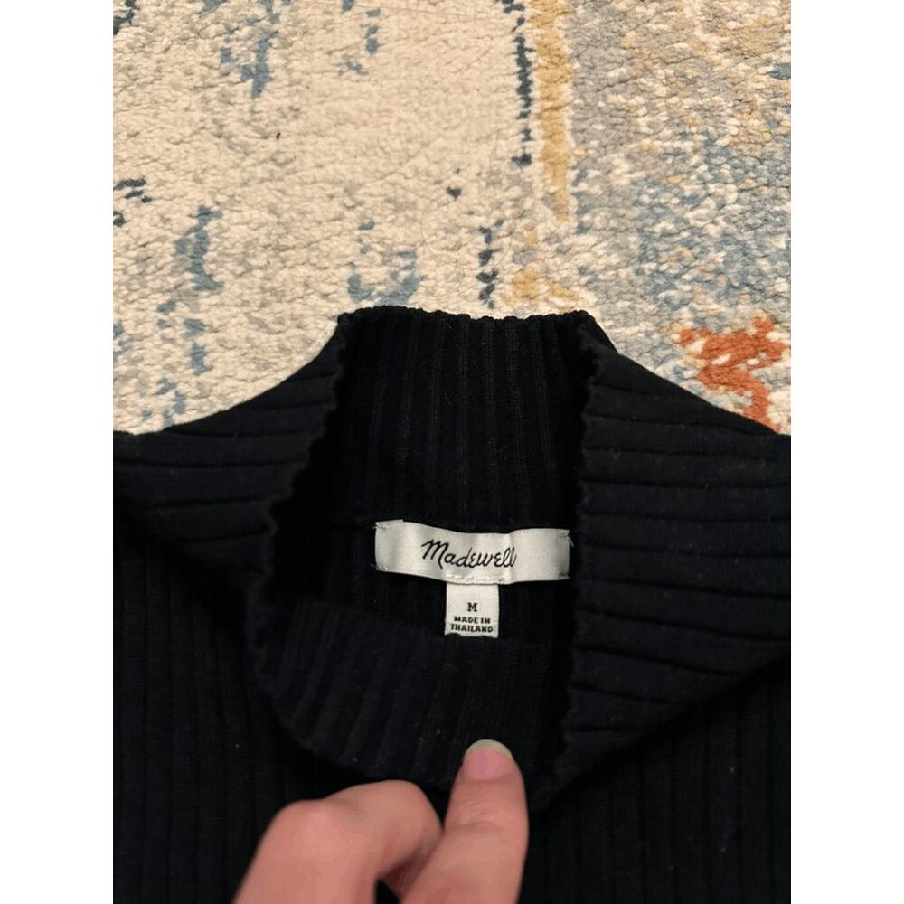 Madewell Ribbed Mock Neck Tank Top - Picture 2 of 5